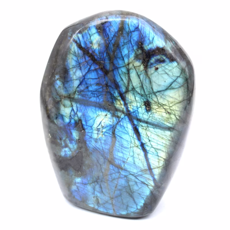 Labradorita: Descubre los secretos de esta piedra con reflejos misteriosos labradorite bloc 025