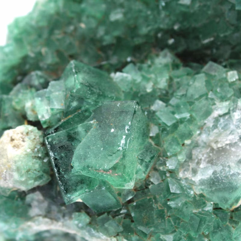 Minerales fluorescentes: cuando las piedras brillan en la oscuridad fluorite brute 030