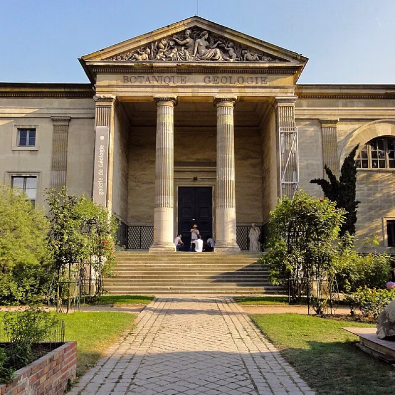 Galería de Geología y Mineralogía del Jardín de las Plantas de París La galerie de geologie du jardin des plantes Paris