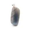 Colgante de plata de ley 925 con forma de labradorita - 0