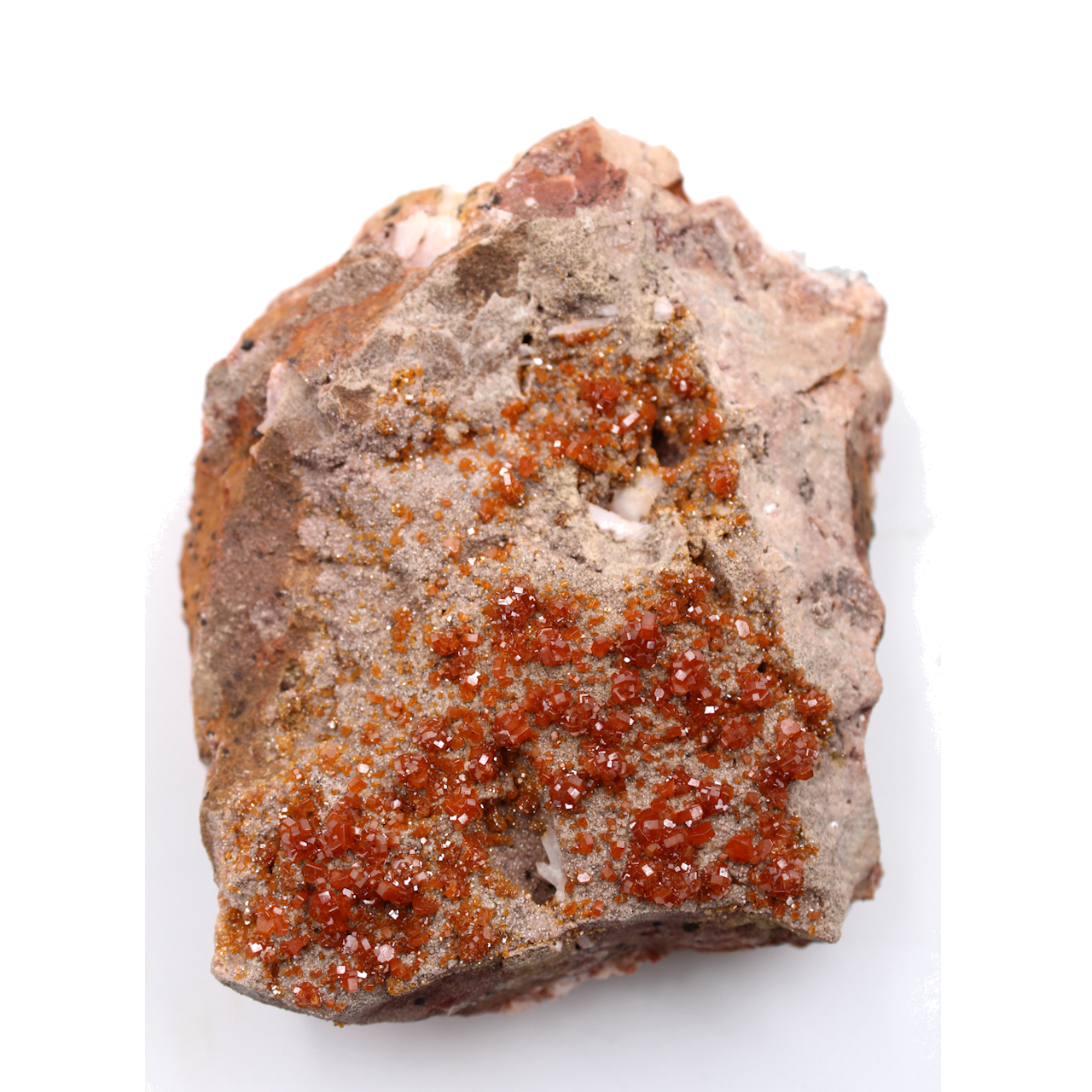 Cristales de vanadinita en gangue