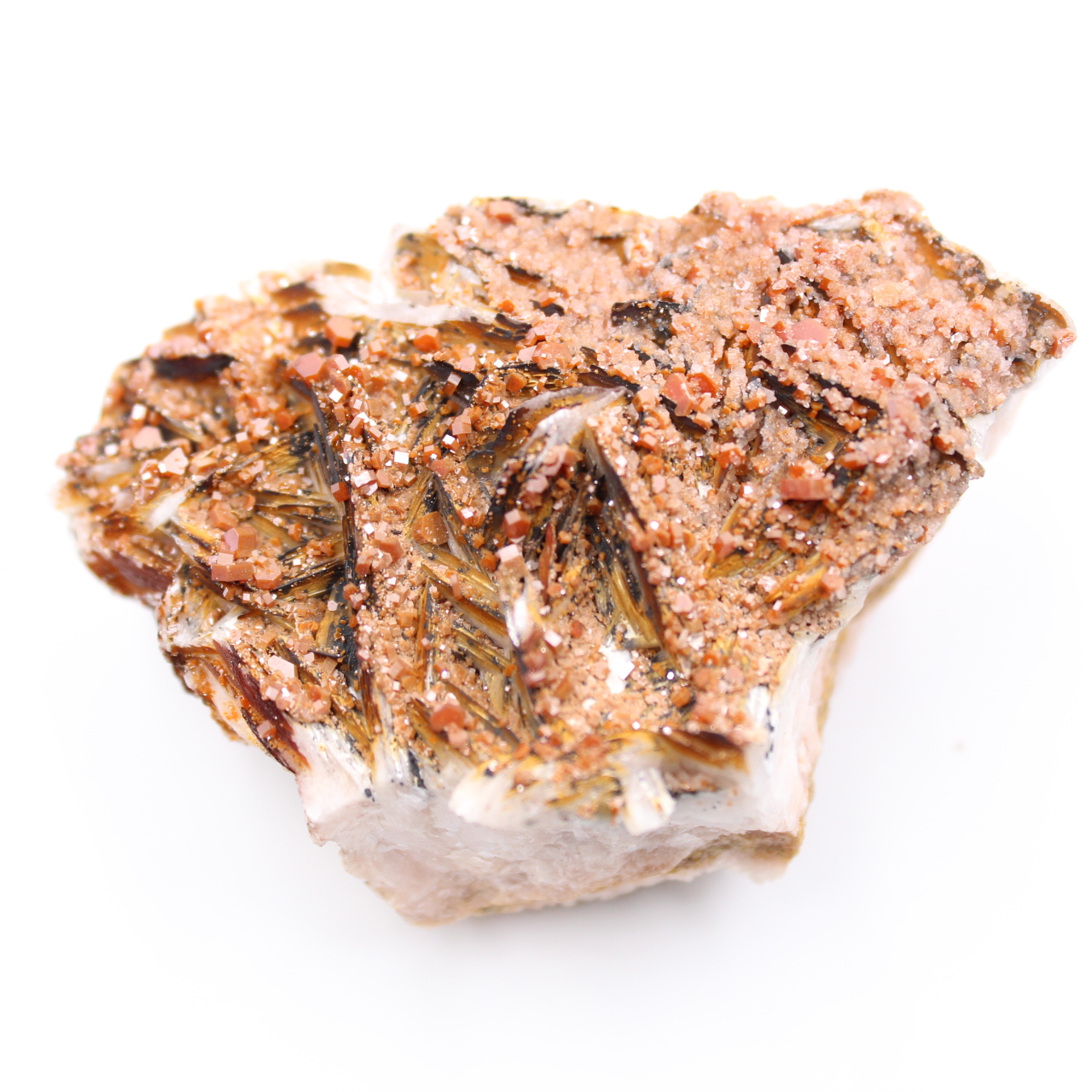 Cristales de vanadinita en gangue