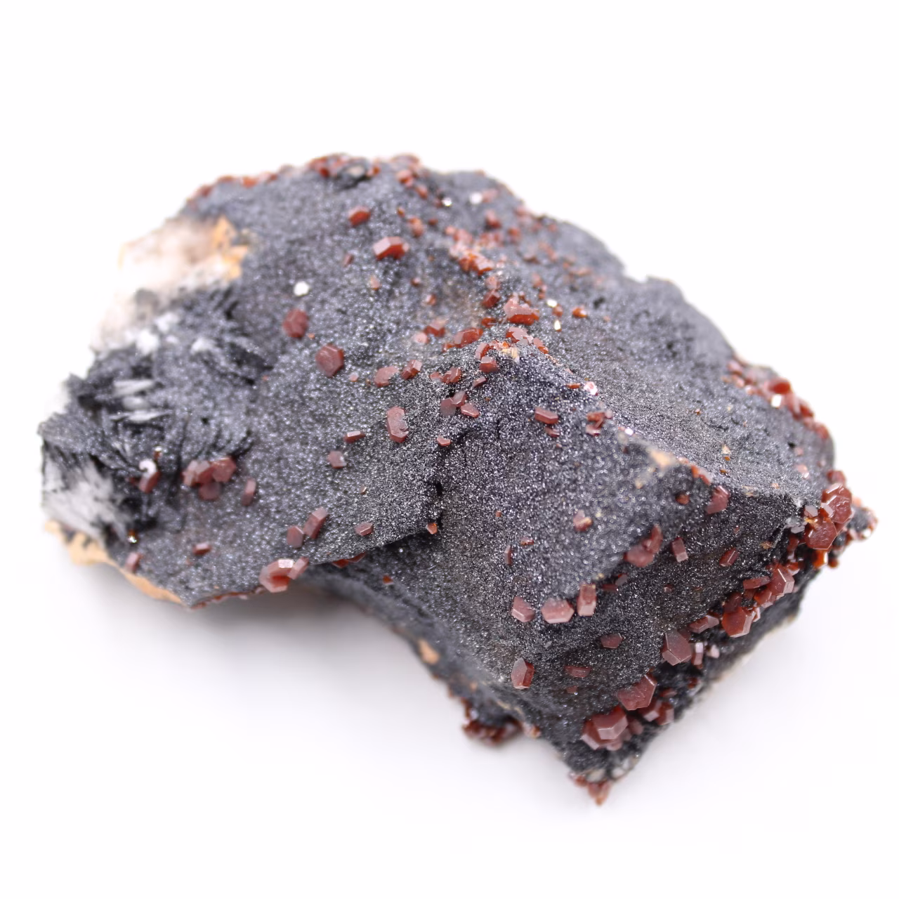 Cristales de vanadinita en gangue