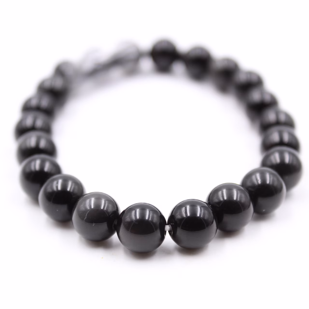 Pulsera de obsidiana de 8 mm.