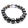 Pulsera de obsidiana 10 mm. - 0