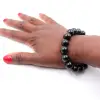 Pulsera de obsidiana 12 mm. - 2
