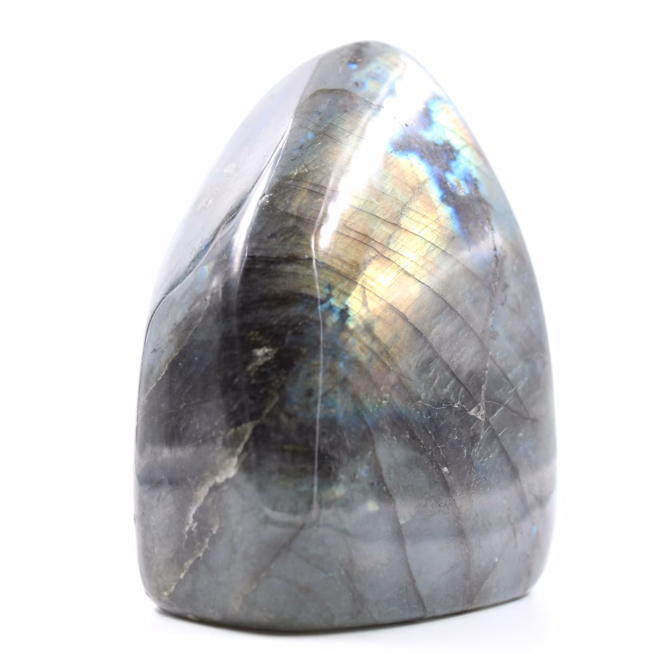 Adorno de forma libre de piedra labradorita
