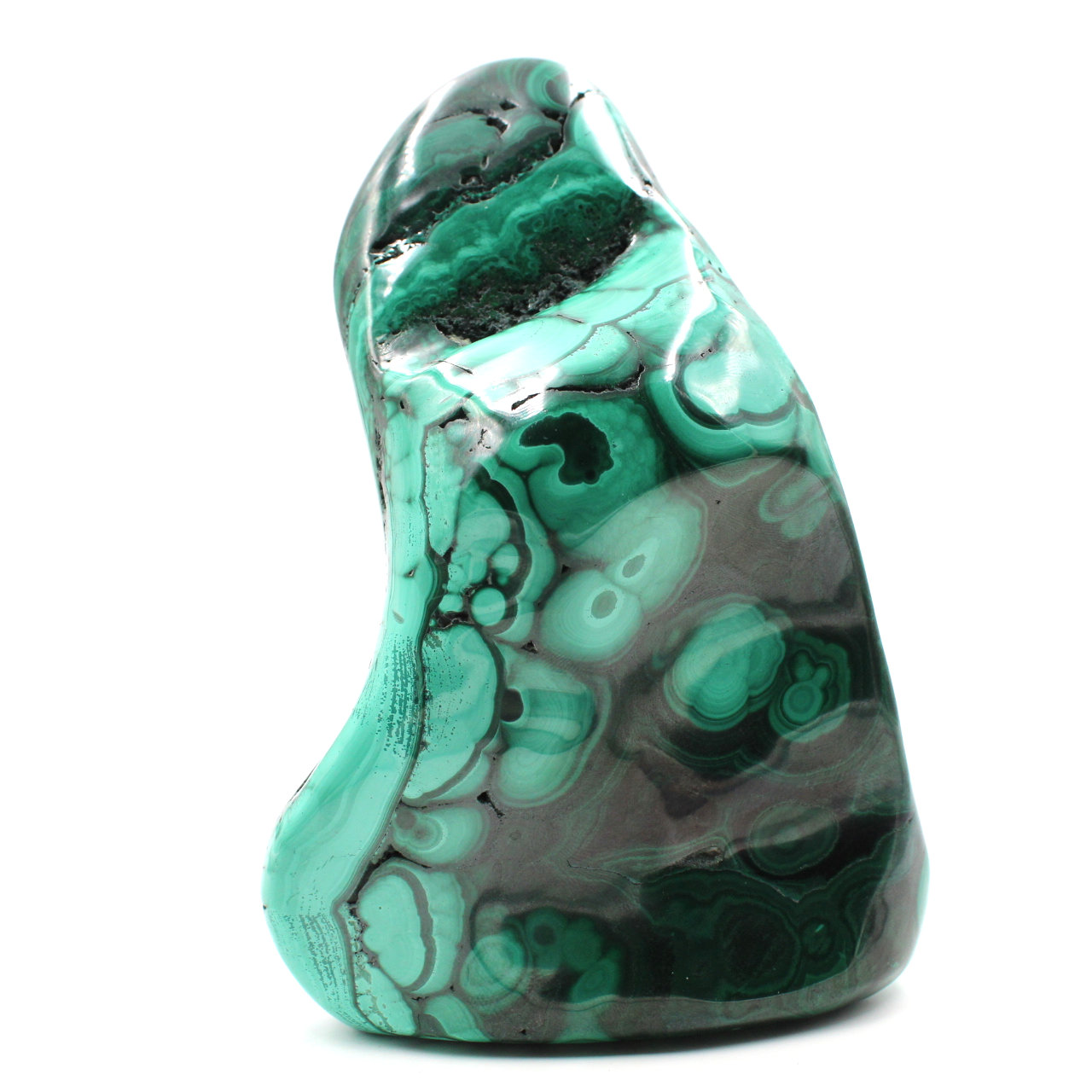Malaquita piedra abstracta ornamento forma