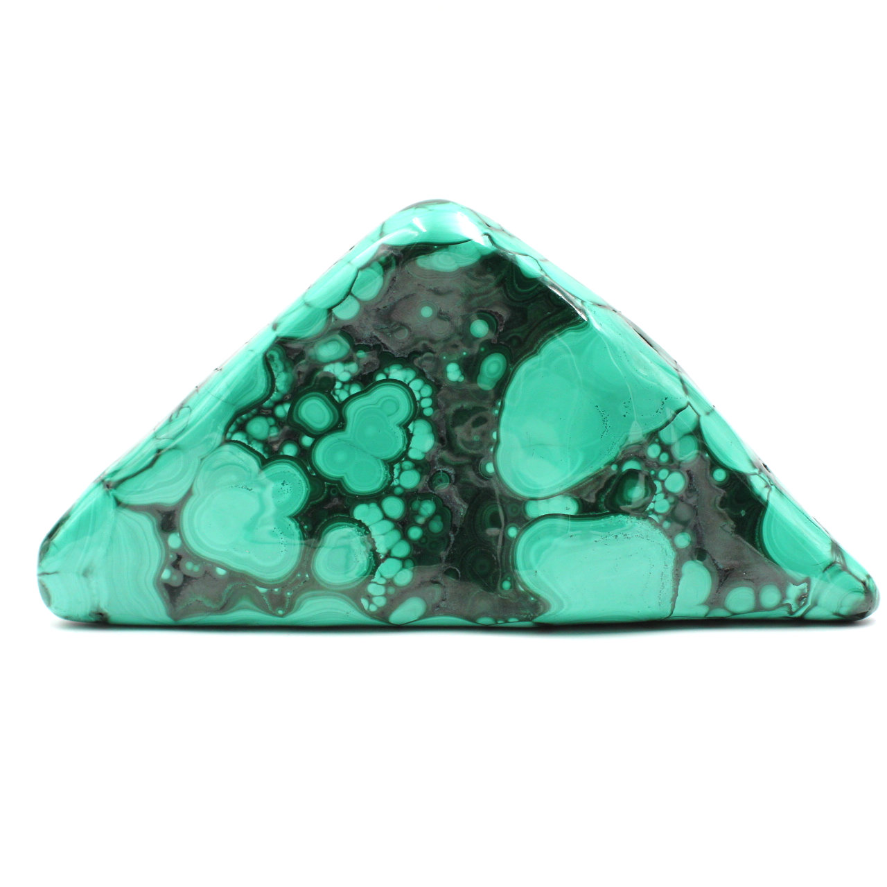 Malaquita piedra abstracta ornamento forma