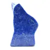 Bloque de piedra de lapislázuli con forma ornamental abstracta - 0