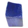 Bloque de piedra de lapislázuli con forma ornamental abstracta - 0