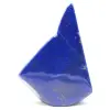 Bloque de piedra de lapislázuli con forma ornamental abstracta - 0