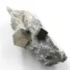 Cubos de pirita en gangue de Navajun España - 0