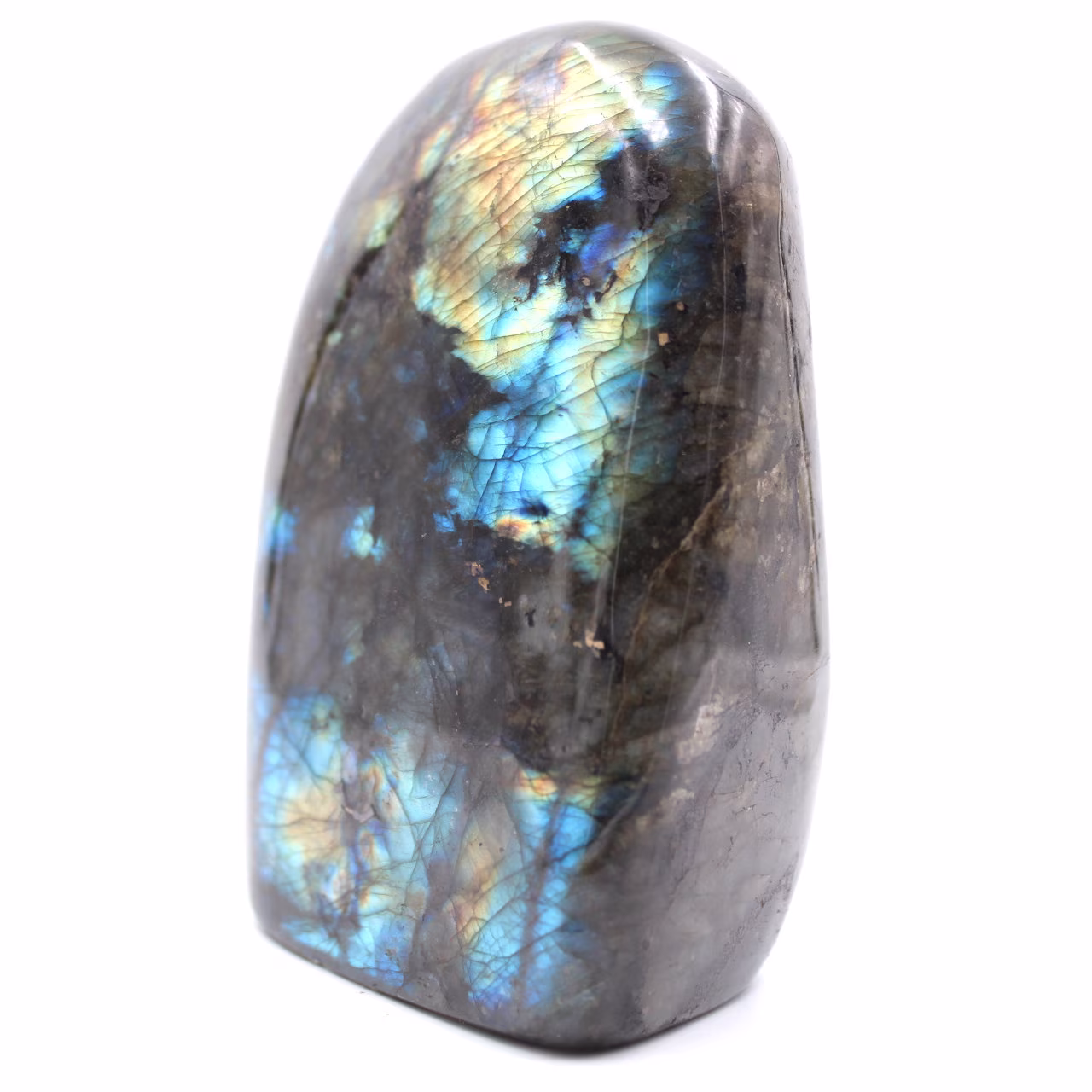 Adorno de forma libre de piedra labradorita