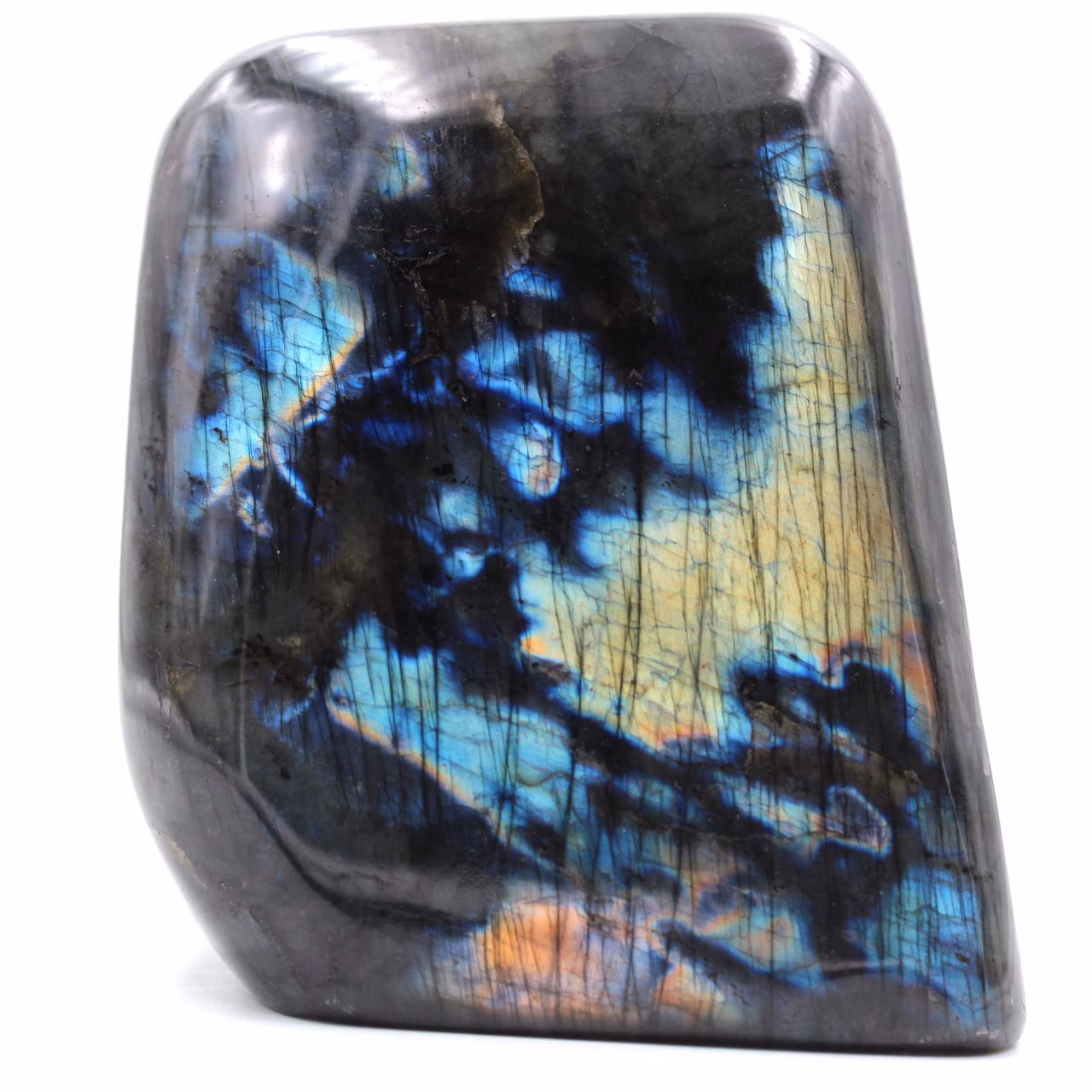 Adorno de forma libre de piedra labradorita