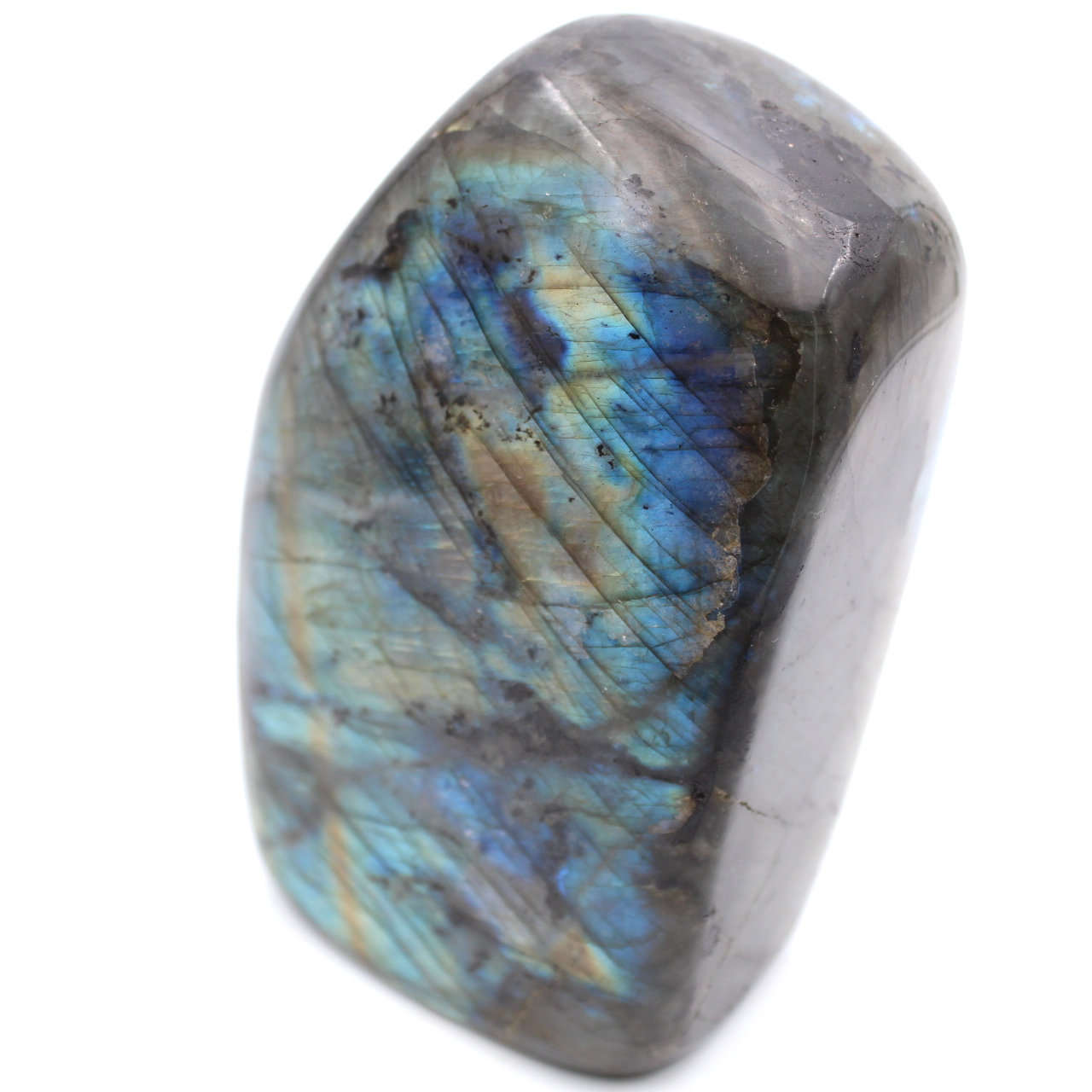 Adorno de forma libre de piedra labradorita