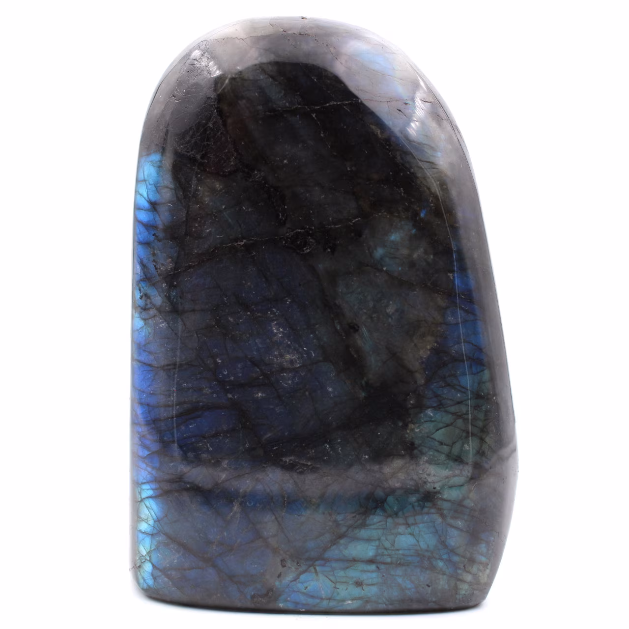 Adorno de forma libre de piedra labradorita