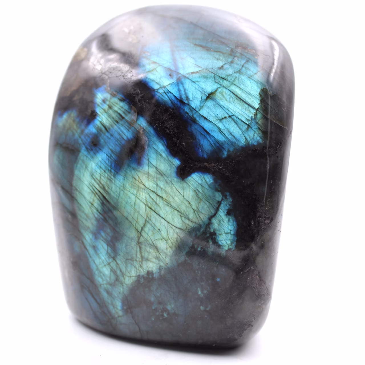 Adorno de forma libre de piedra labradorita
