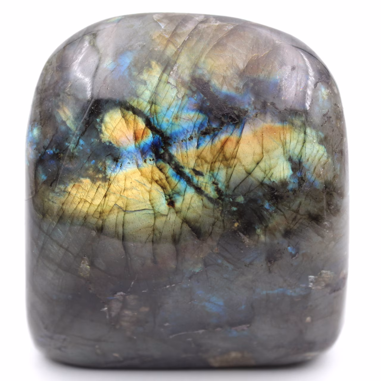 Adorno de forma libre de piedra labradorita