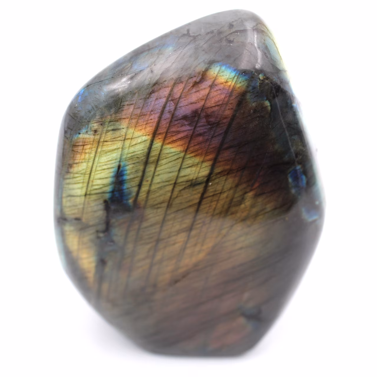 Adorno de forma libre de piedra labradorita