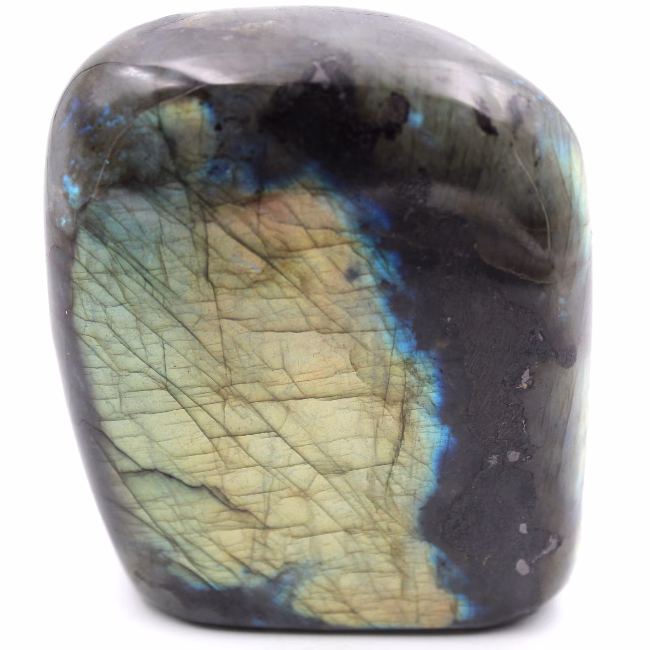 Adorno de forma libre de piedra labradorita