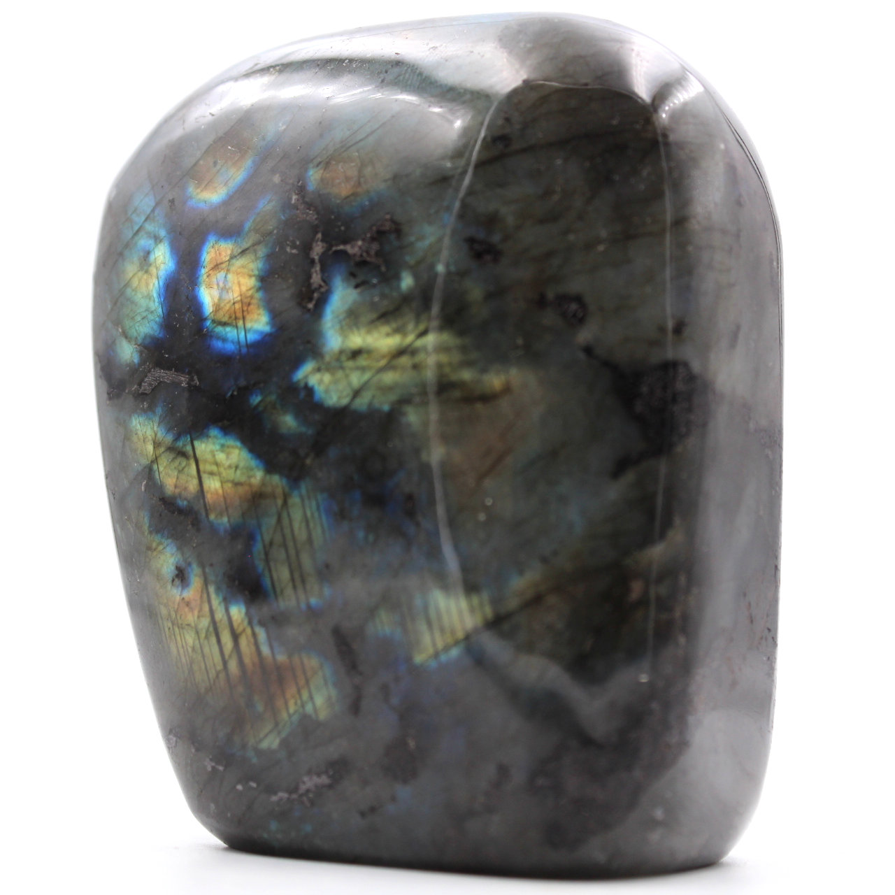 Adorno de forma libre de piedra labradorita