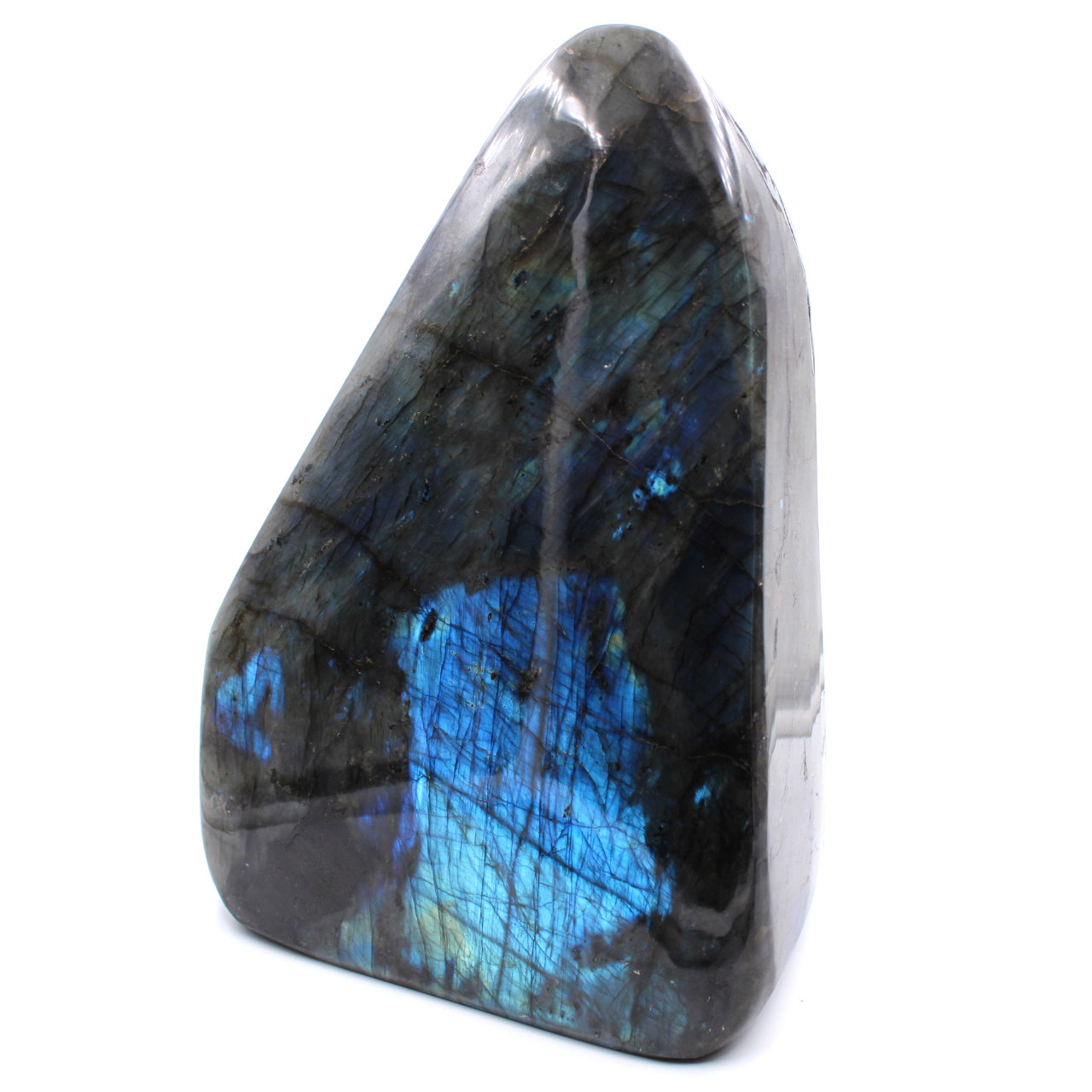 Adorno de forma libre de piedra labradorita