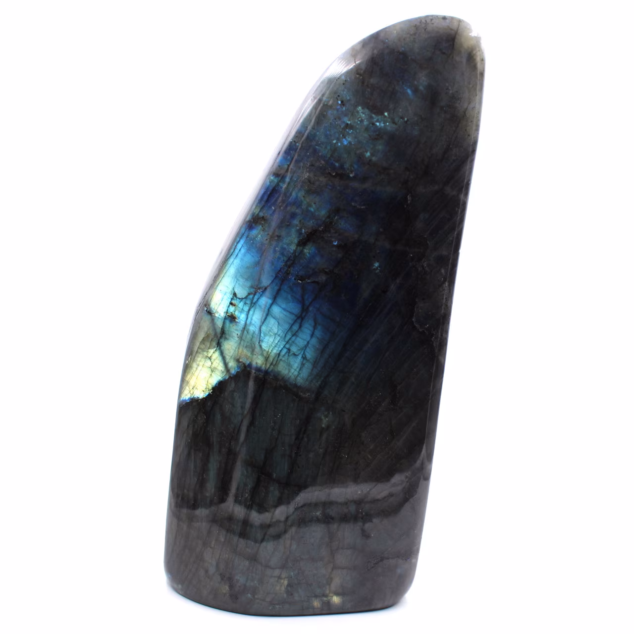 Adorno de forma libre de piedra labradorita