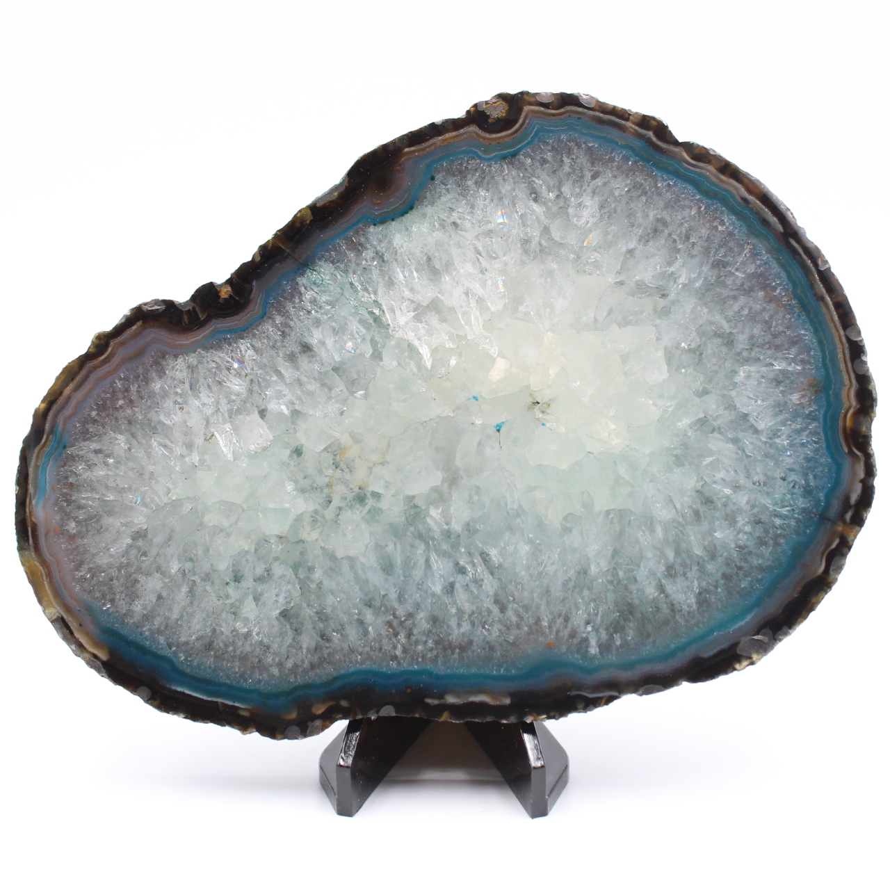 Gran tajada de ágata brasileña