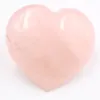 Corazón de cuarzo rosa - 0