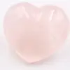Corazón de cuarzo rosa - 0