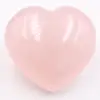 Corazón de cuarzo rosa - 0
