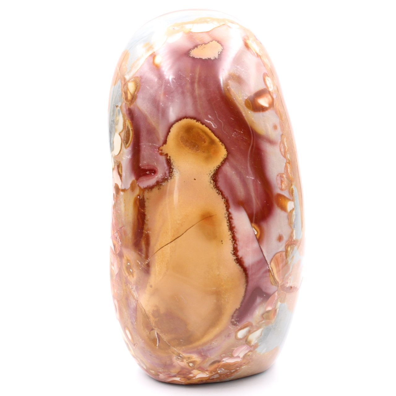Jaspe estampado multicolor, piedra decorativa