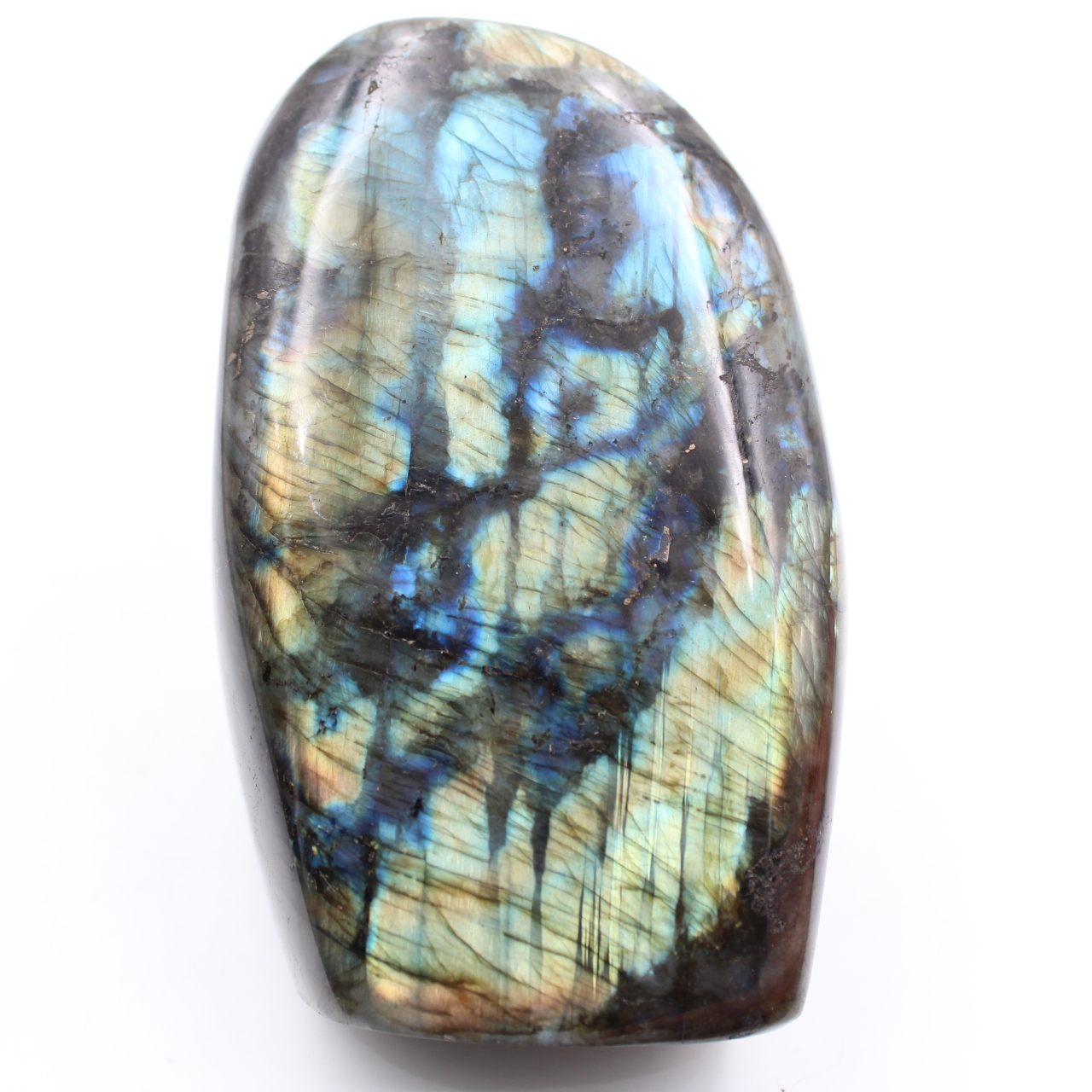 Piedra de adorno de labradorita multicolor