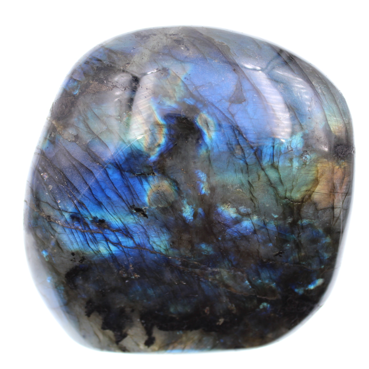 Piedra de labradorita de forma libre para decoración