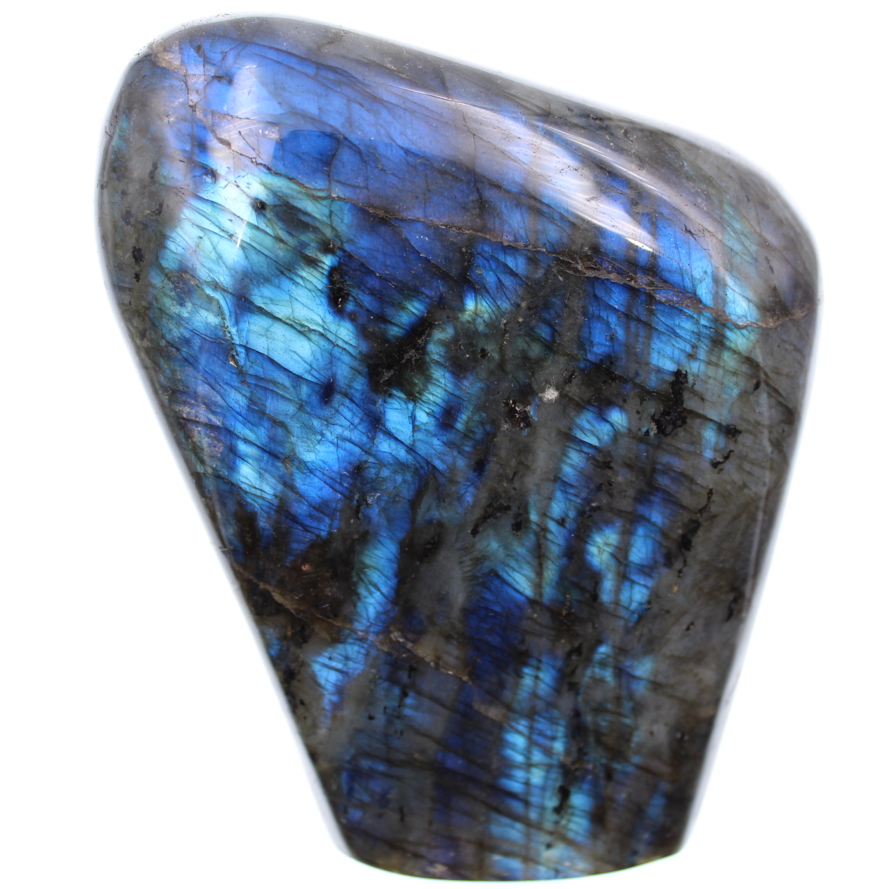 Forma libre ornamental en labradorita azul