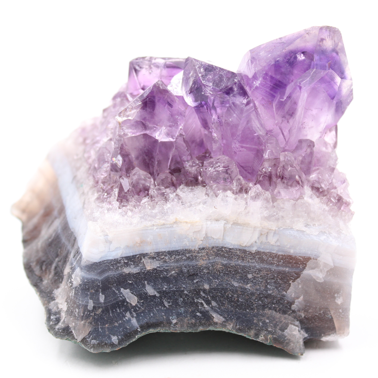 Cristales de amatista