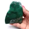 Piedra de malaquita pulida - 0