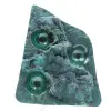 Bloque de malaquita natural - 0
