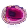 Rebanada de ágata morada - 0