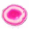 Rebanada de ágata rosa - 0
