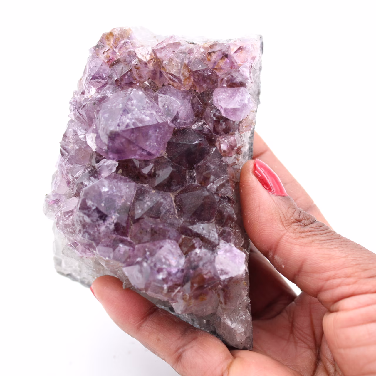 Cristales de amatista