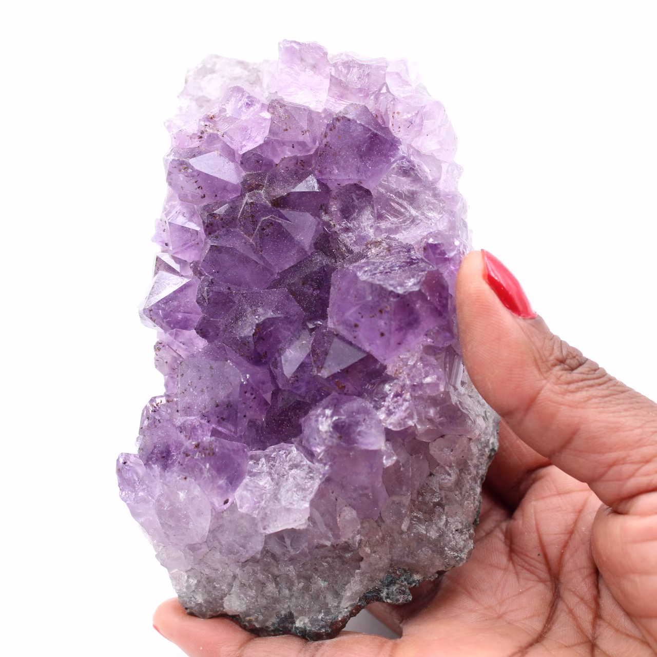 Cristales de amatista