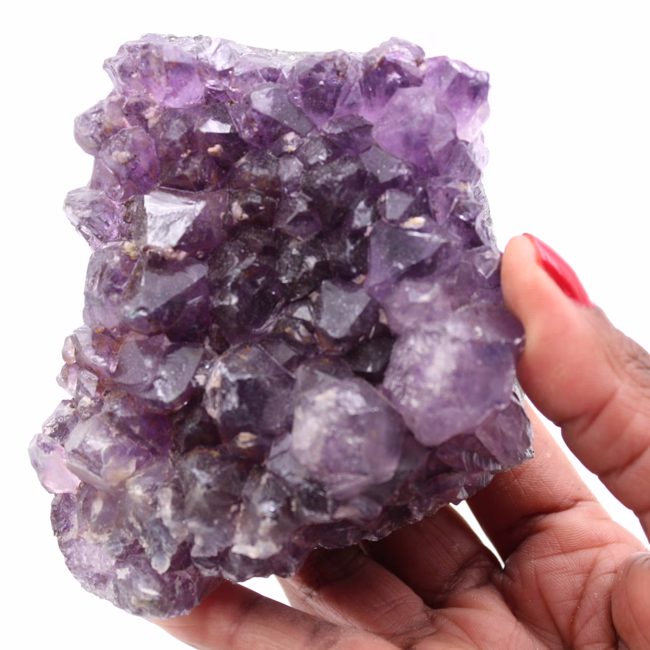 Cristales de amatista