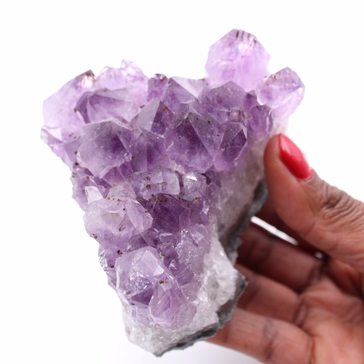 Cristales de amatista