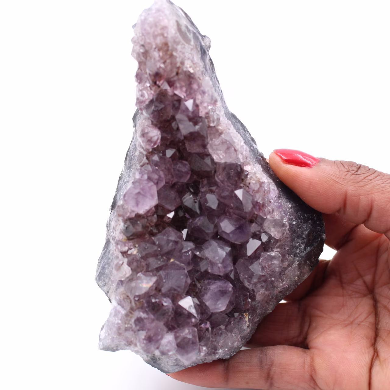Cristales de amatista