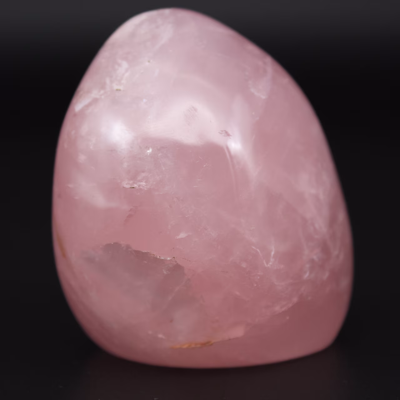 Piedra de cuarzo rosa