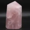 Prisma de cuarzo rosa - 0