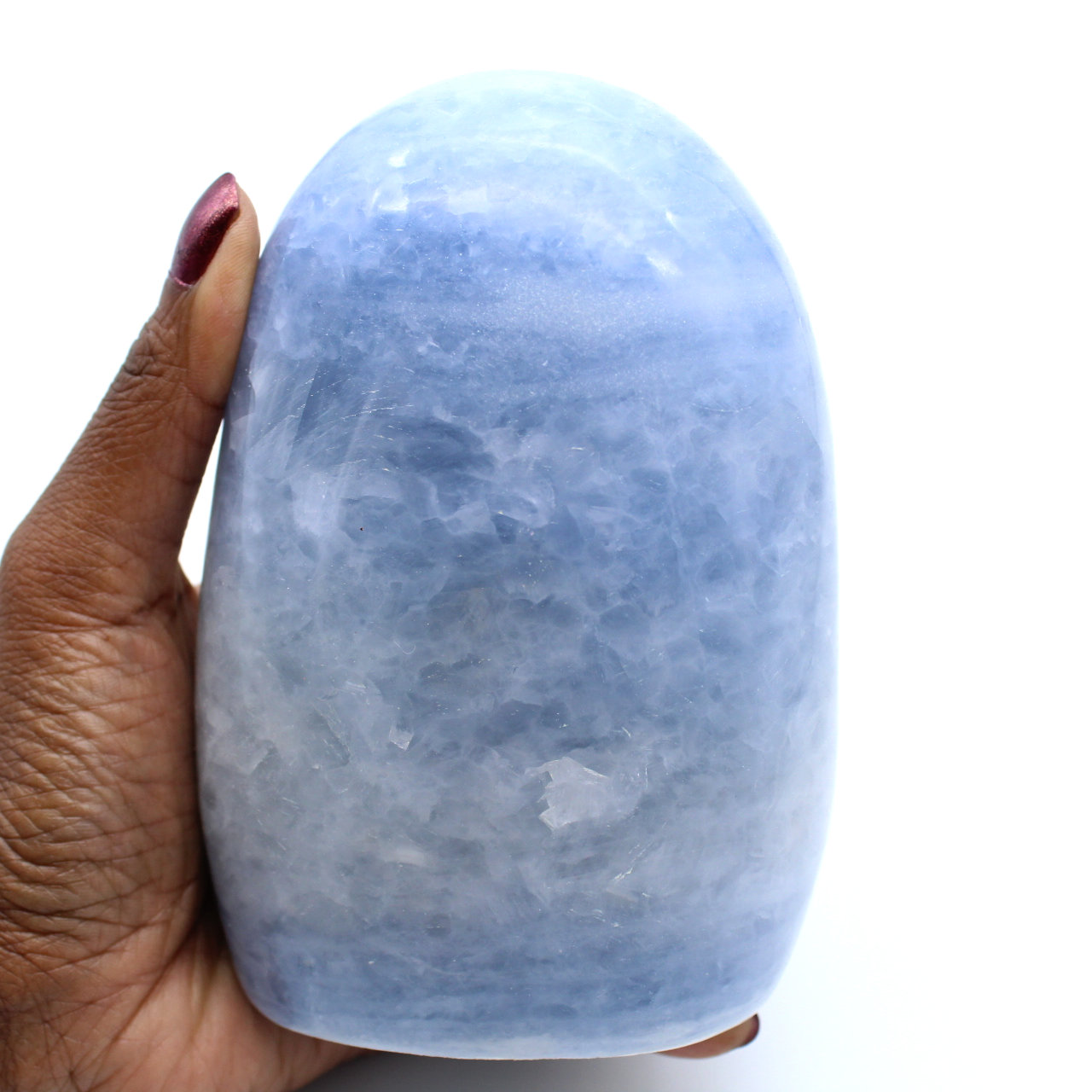 Calcita azul de Madagascar