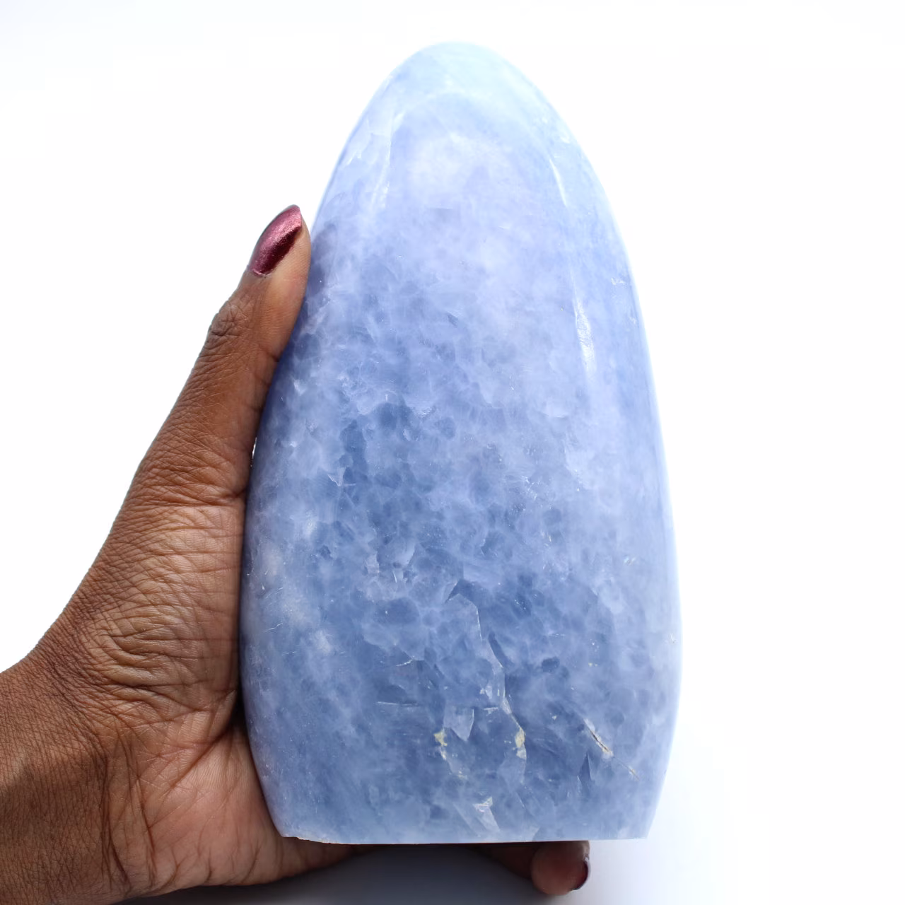 Calcita azul de Madagascar